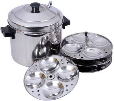 

HardRoss Hard Ross 4 Plate/16 Idely Stainless Steel Idely Cooker Standard Idli Maker(4 Plates , 16 Idlis )