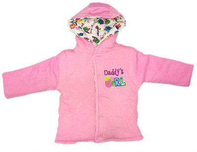 

Baybee Full Sleeve Solid Baby Boys & Baby Girls Jacket, Pink