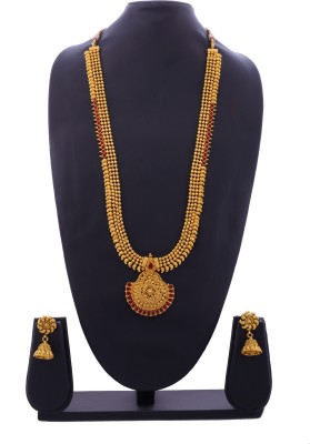 BUY FOR CHANGE LLP Copper Gold-plated Gold Jewellery Set(Pack of 1)