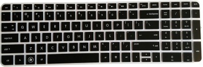 Saco HP Pavilion DV6 Laptop Keyboard Skin(White, Black)