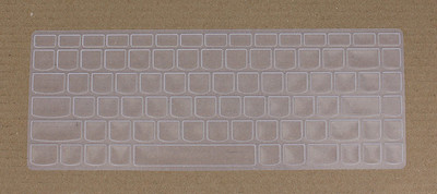 Saco Silicone Chiclet Protector Cover Fit For Lenovo Yoga 500 80N4003WIN Laptop Keyboard Skin(Transparent)