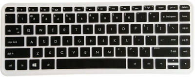 

Saco HP 245G3 Laptop Keyboard Skin(Transparent, Black)