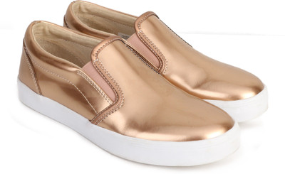 CLARKS Girls Slip on Sneakers(Pink)