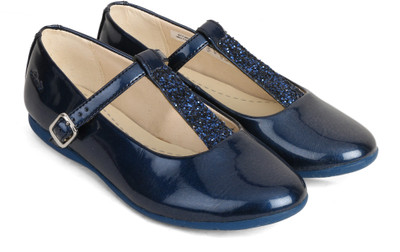 

Clarks Girls Strap Dancing Shoes(Dark Blue, Navy synthetic