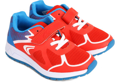 

Clarks Boys Lace Running Shoes(Red, Red combi