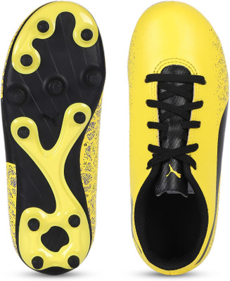 Puma Boys Lace Football Shoes(Yellow) available at flipkart for Rs.1799