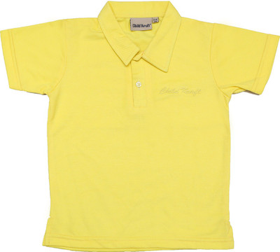 

Childkraft Boys Solid T Shirt(Yellow