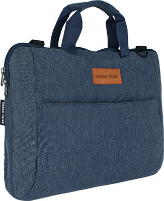 Urban Tribe 15.6 inch Laptop Messenger Bag(Blue), Indigo