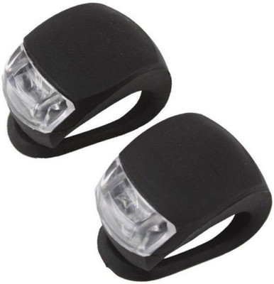 

Star 3 Mode Bicycle Silicon Blinker Waterproof Set of 2 LED Front Rear Light Combo(Black)