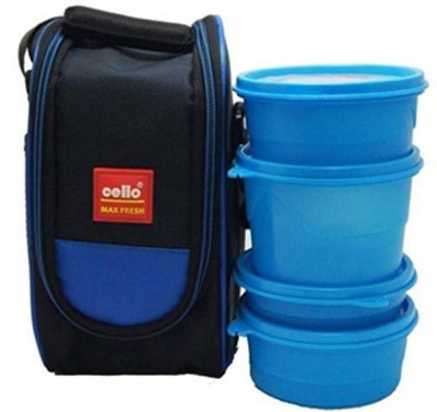 cello Max Fresh Click 4 Containers Lunch Box 4 Containers Lunch Box(1000 ml)