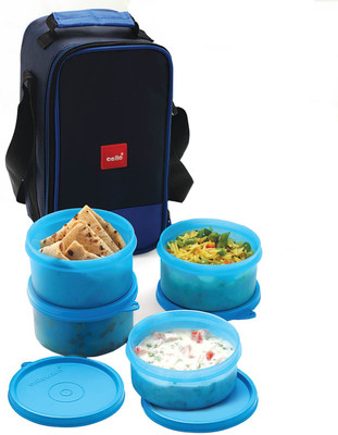 

Cello Fresh Joy 4 Containers Lunch Box(1325 ml), Blue