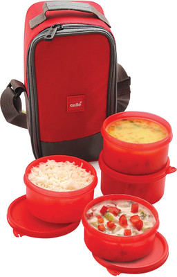 Cello Fresh Joy 4 Containers Lunch Box(1325 ml)