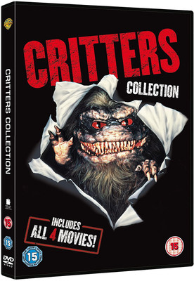 

Critters the Complete 4 Movies Collection: Critters + Critters 2 + Critters 3 + Critters 4 (4-Disc Box Set)(DVD English)