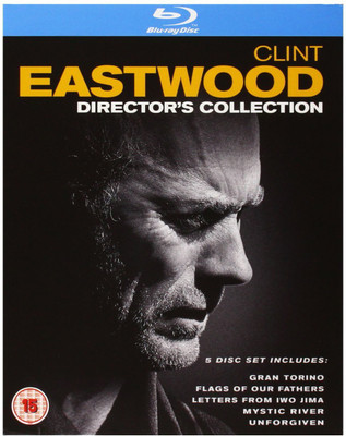 

Clint Eastwood Director's Complete 5 Movies Collection: Grant Torino + Flags of Our Fathers + Letters From Iwo Jima + Mystic River + Unforgiven (5-Disc Box Set)(Blu-ray English)