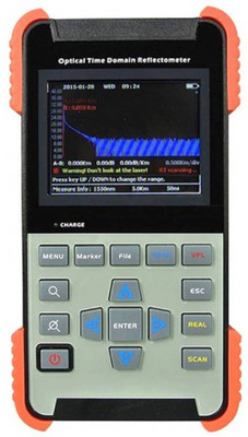 

techtest OTDR 1550nm/1310nm 24/22db ( 1 Yr Warranty) otdr fiber otdr tester otdr mini otdr fiber tester otdr otdr testing otdr cable tester otdr equipment otdr for fiber optic otdr fiber optic tester Digital Multimeter(Orange 2000 Counts)