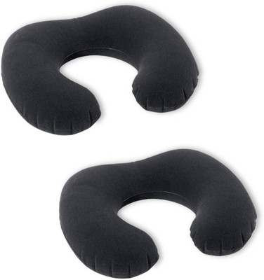 

Intex Travel Neck Neck Pillow & Eye Shade(black)
