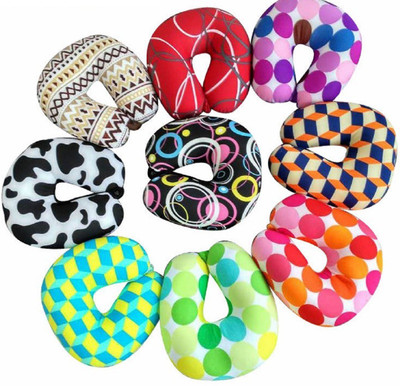 

MEHAKENT Neck Pillow Car/ Airplane Headrest Cushion, Nursing/Travel Pillow Neck Pillow(Multi-color)