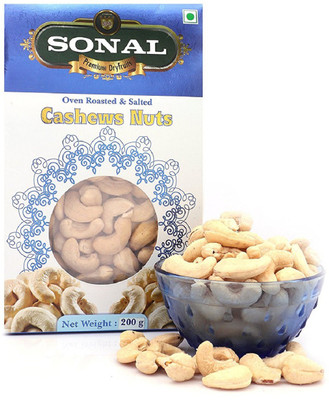 

Sonal SSFC001 Cashews(200 g, Vacuum Pack)