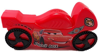 

Tako bell 1 Bike pencil box 1 Art Plastic Pencil Box(Set of 1, Red)