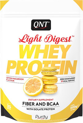 

QNT Light Digest Whey Protein(500 g, Lemon Macaron)
