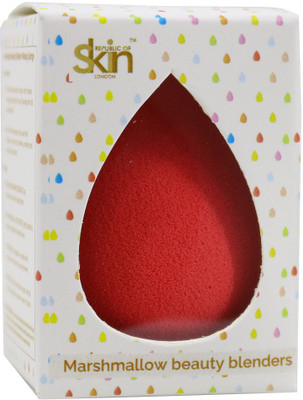 

Republic Of Skin London MARSHMALLOW Dark Coral Pink Imported Anti-Microbial Beauty Blender Makeup Sponge