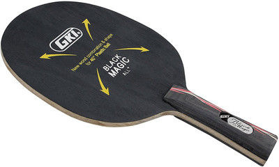 

GKI BLACK MAGIC Table tennis Black Table Tennis Racquet(G4, 300 g)