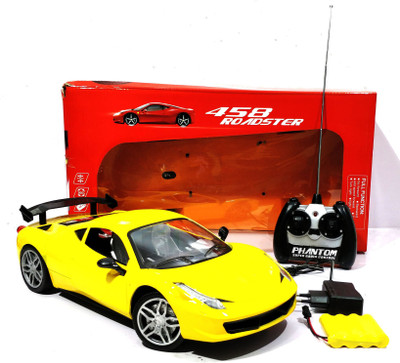 

Furious 4 458 Ferrati Road Star Remote Control Car(Yellow)(Yellow)