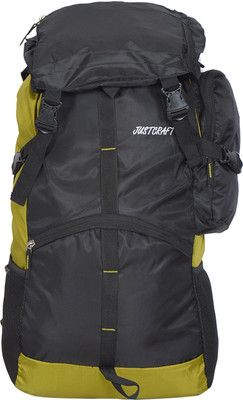 

Justcraft Rocky Rucksack - 55 L(Black, Green)