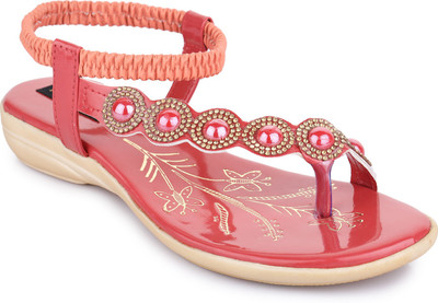 

Moonwalk Women Red Flats