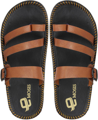 

Emosis Stylish Black Tan Mens Slippers