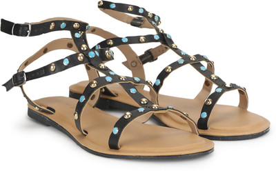 Chemistry Women Black Flats