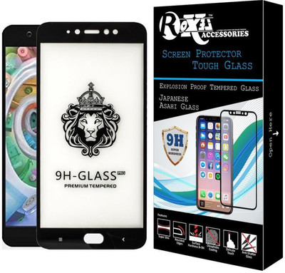 Roxel Edge To Edge Tempered Glass for Oppo A57(Pack of 1)