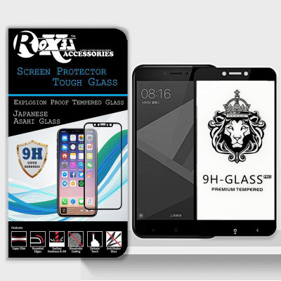 Roxel Edge To Edge Tempered Glass for Mi Redmi 5A, Mi Redmi Go(Pack of 1)