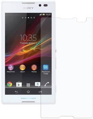 BlackBug Tempered Glass Guard for Sony Xperia C SCREEN PROTECTOR,SCREEN GUARD (CLEAR HD) 0.3MM,2.5D(Pack of 1)