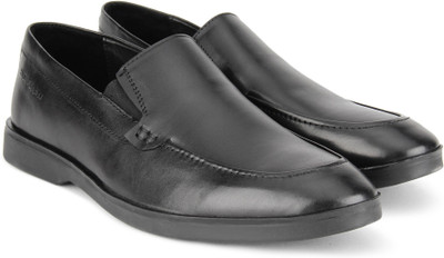 hush puppies black formal shoes for men