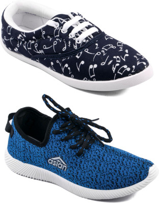 

Asian Women's casual shoes combo pack of 2 Casuals For Women(Multicolor