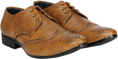 

Johnnie Boy 704 brogue Derby For Men(Tan