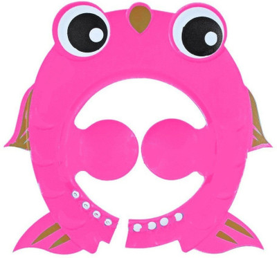 

Swarish Adjustable Fish Shape Baby Shower Shielder protector Bathing Cap