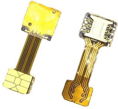Boom Hybrid dual sim slot adaptor - Avails You To Run dual SIM And Micro SD Sim Adapter
