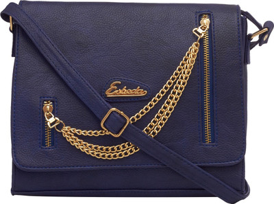 

ESBEDA Women Casual Blue PU Sling Bag