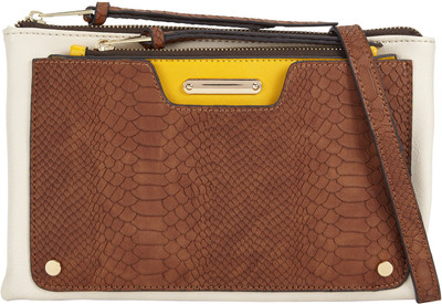 

Call It Spring Women Casual White Polyester Sling Bag