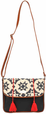 

2AM Women Casual Multicolor Genuine Leather Sling Bag