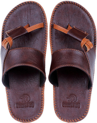 Domestiq Slippers, Brown