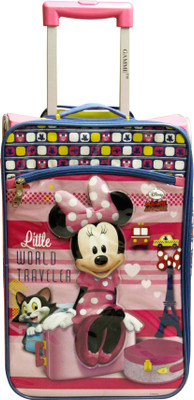 

Gamme DISNEY GAMME MINNIE KIDS SOFT LUGGAGE PINK Waterproof Trolley(Pink, 18 inch)