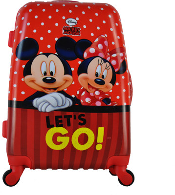 

DISNEY GAMME DISNEY GAMME MICKEY & MINNIE RED KIDS LUGGAGE TROLLEY BAG Waterproof Trolley(Red, 20 inch)