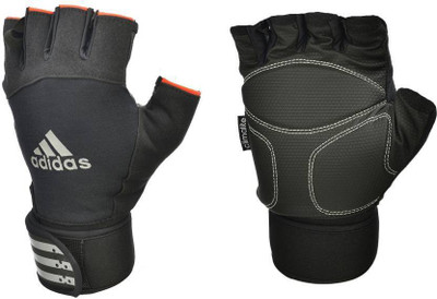 

ADIDAS Short Fingered Gloves Gym & Fitness Gloves (L, Black)