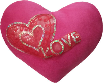 

Aparshi (Combo pack of 4) valentine heart cushion stuffed soft toy Z58 - 70 cm(Pink)