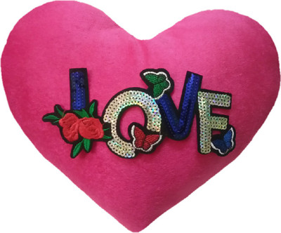 

Aparshi (Combo pack of 5) valentine heart cushion stuffed soft toy Z127 - 30 cm(Pink)