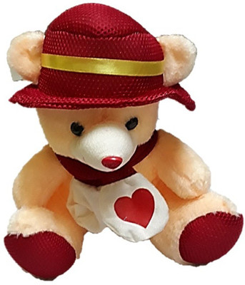 

Tako bell premium quality light PINK Teddy with cap 28 CM - 25 cm(Light pink)