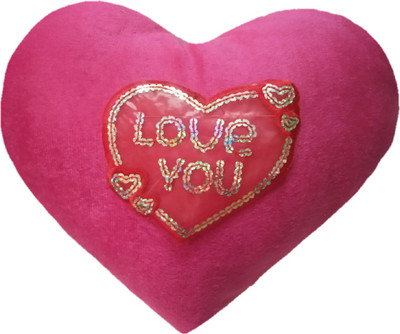 Aparshi Valentine heart stuffed cushion soft toy Z12 - 85 cm(Pink)